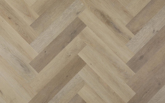 Topdeck Belle Vie Herringbone Lake View Oak Hybrid Flooring