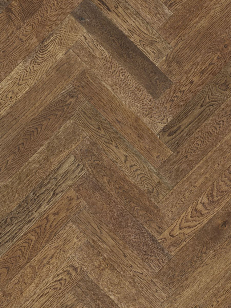 Crosswood Herringbone Engineered Flooring - T5-Cuban