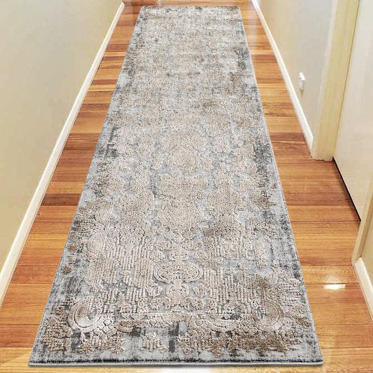 Envy 433 Grey Hallway Runner