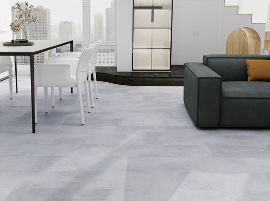 HTT Guardian Concrete Beige Hybrid Flooring