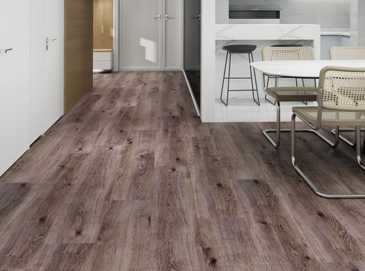 HTT Guardian Cottage Brown Hybrid Flooring