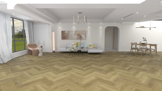 Eco Ornato Herringbone Oak Sofia Hybrid Flooring