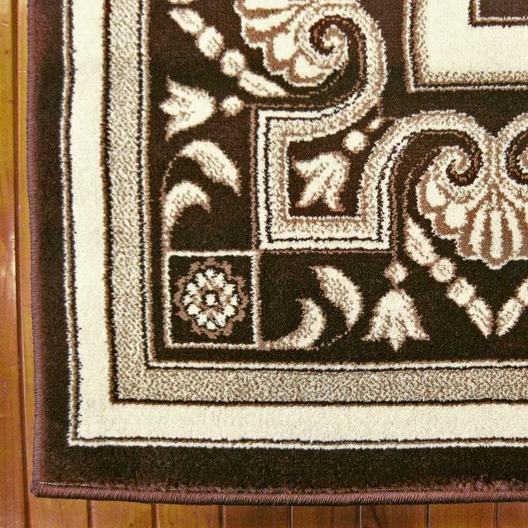 Palace 7652 Brown Hallway Runner