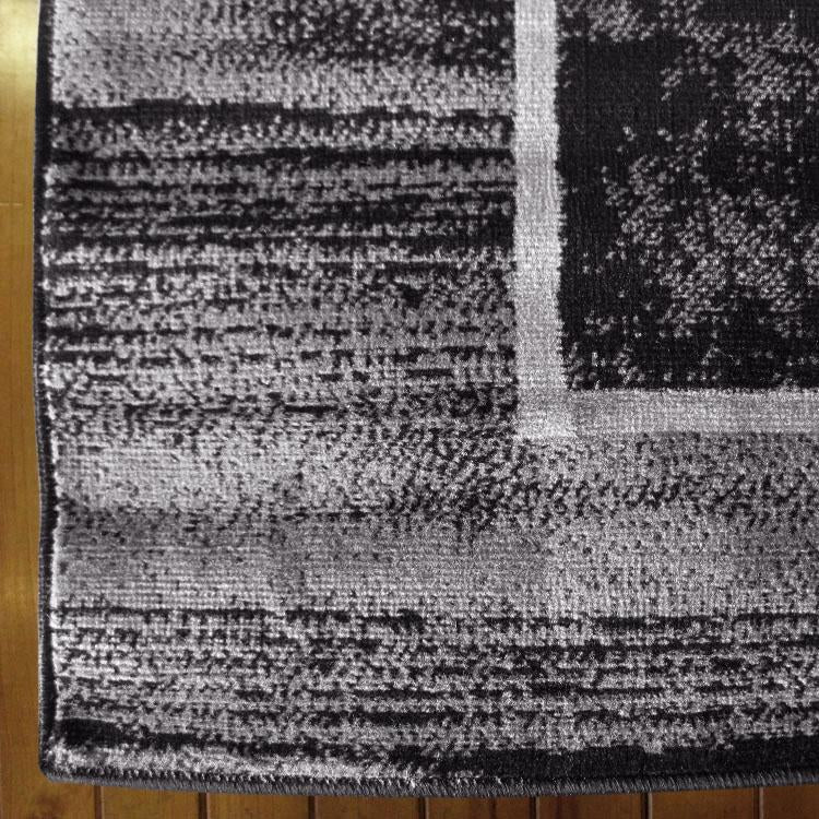 Ruby 2119 Black Hallway Runner