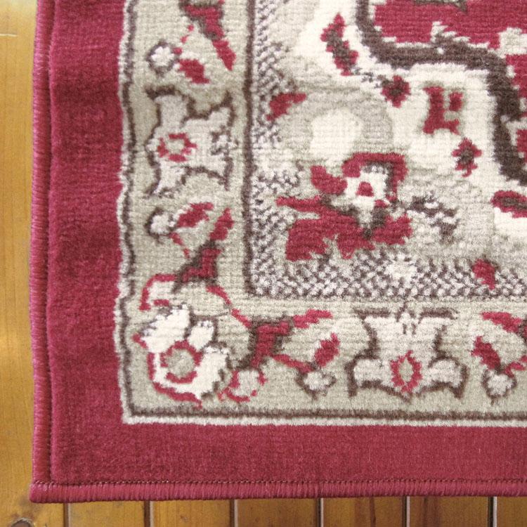 Ruby 6331 Red Hallway Runner