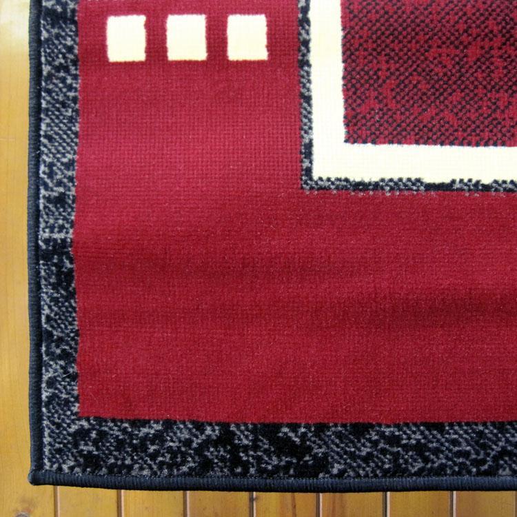 Ruby 6336 Red Hallway Runner