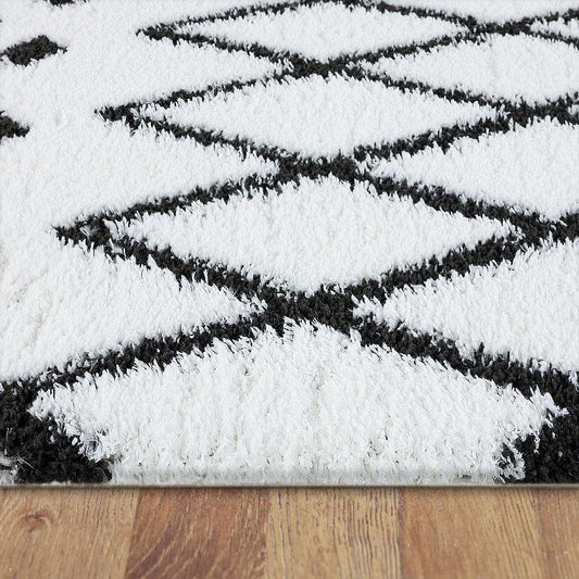 Sorento Shaggy 844 Cream Hallway Runner
