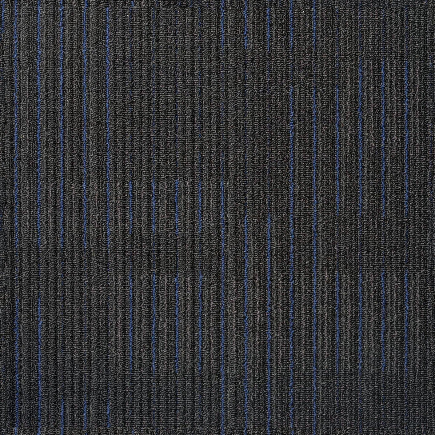NFD Arizona Oxford Blue on Black Carpet Tiles