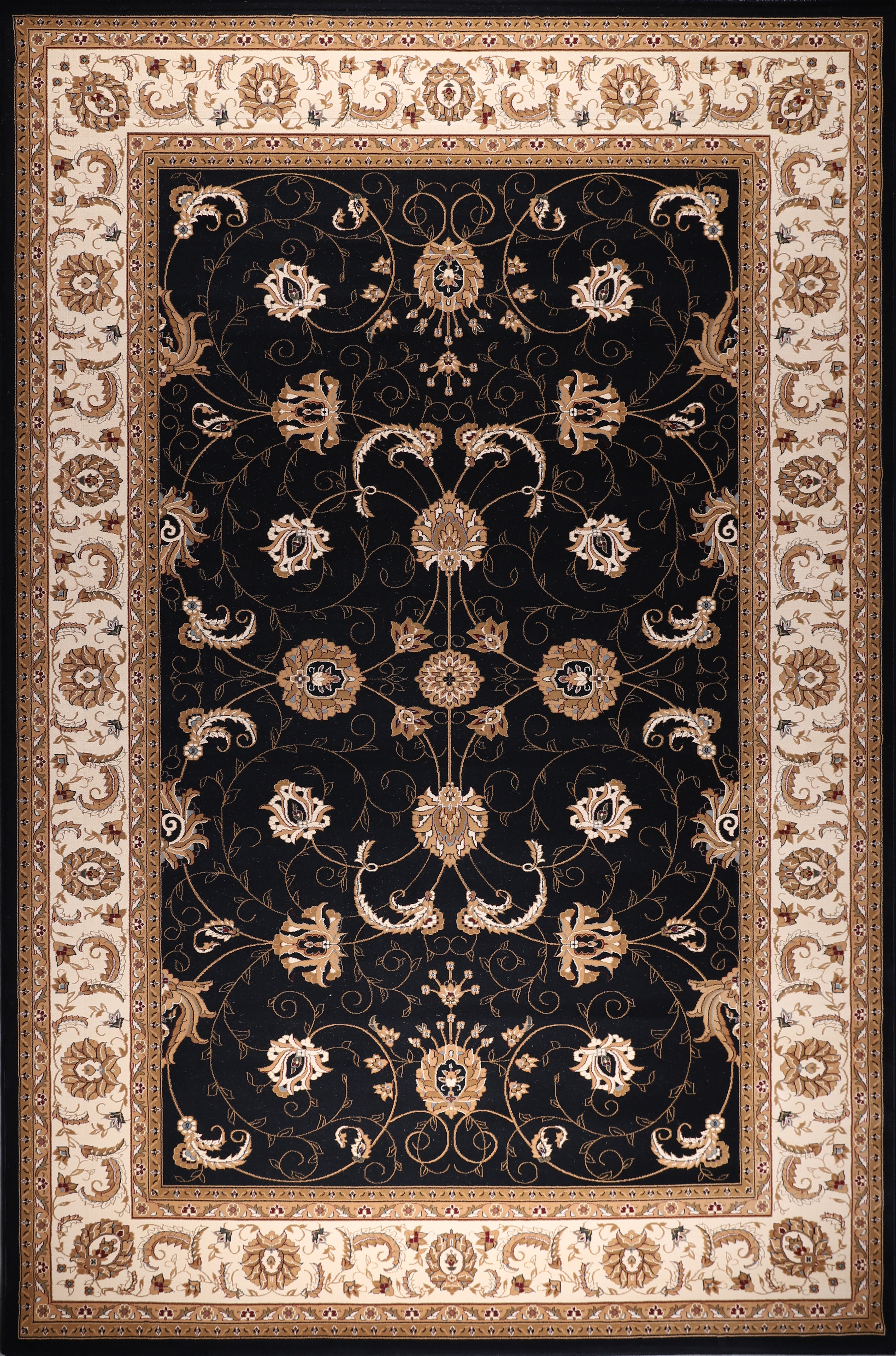 ELEGANCE-BLACK/CREAM – InRugs & Flooring Fyshwick