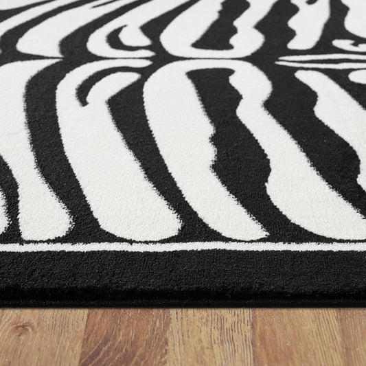 Boston 1820 Black Hallway Runner