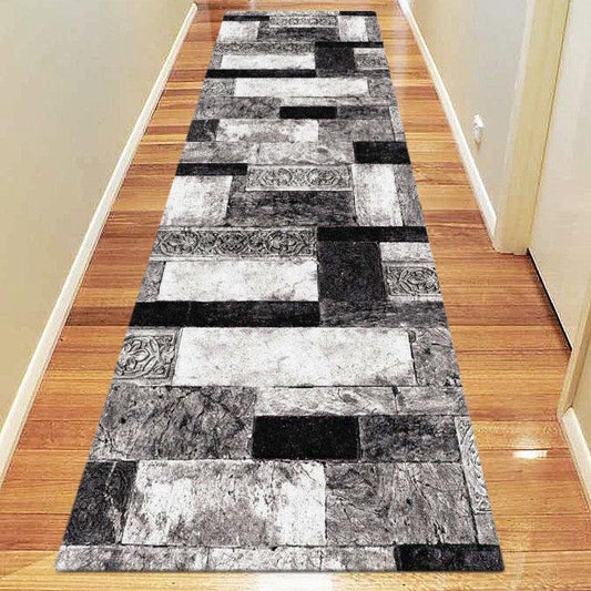 Boston 9619 Grey Hallway Runner
