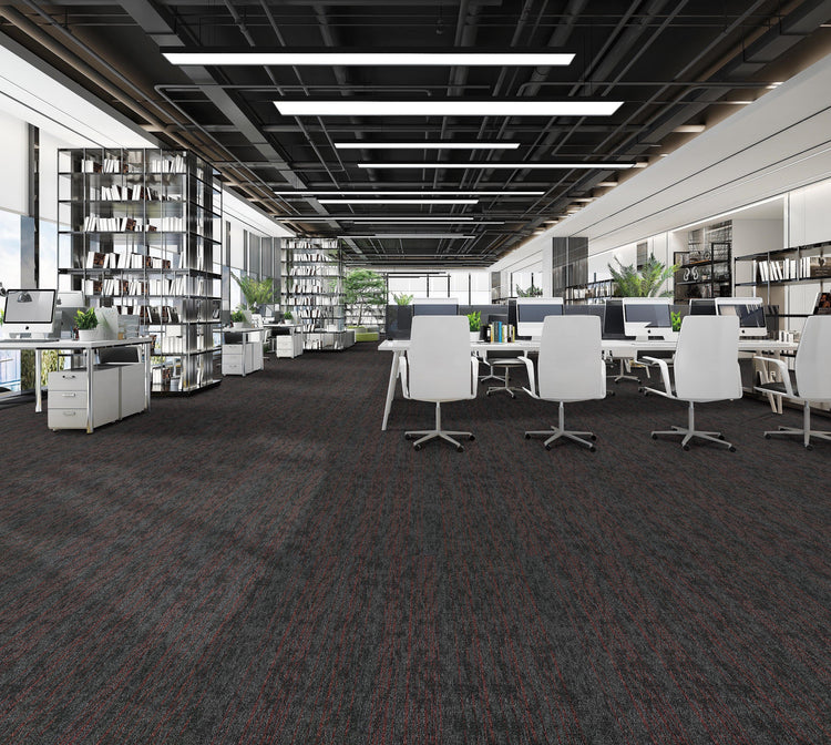 NFD Aurora Plus Crimson Carpet Tile