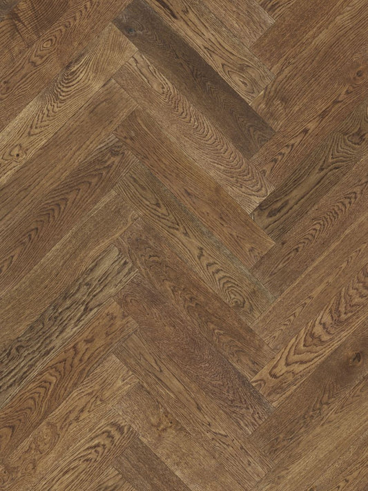 Crosswood Herringbone Engineered Flooring - T5-Cuban