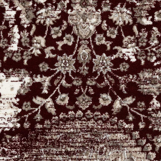 Dynasty 3464 Red Hallway Runner