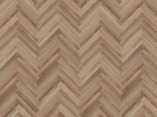 Duro Obsidian 9mm Herringbone Flooring - Black-butt