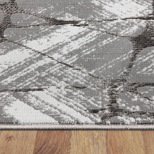 Lotus 2694 Grey Hallway Runner