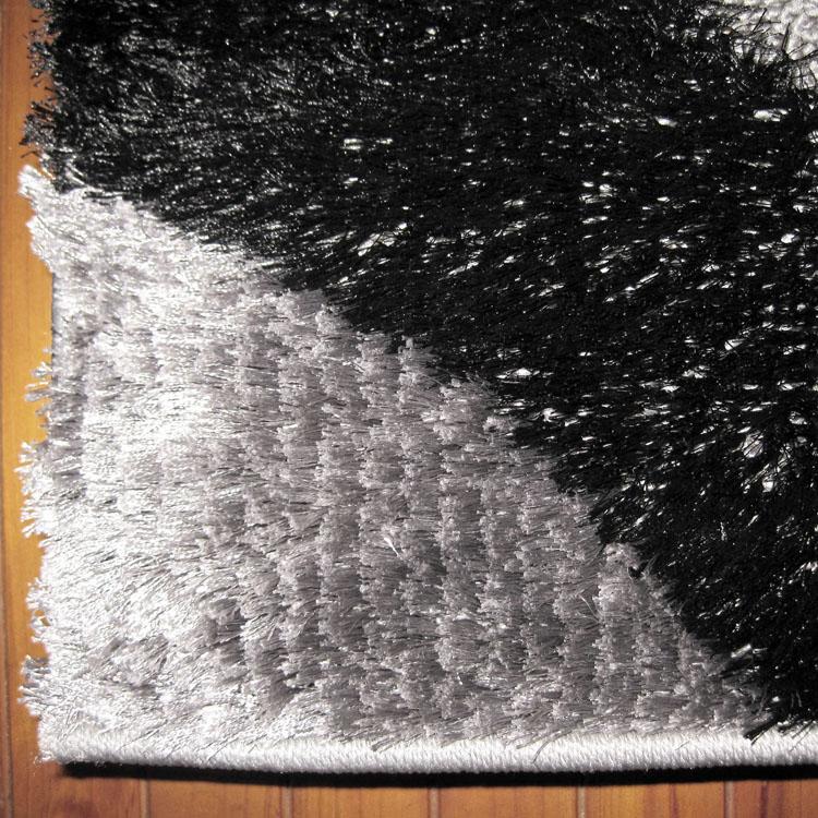 Luxury Shaggy 5328 Grey Hallway Runner