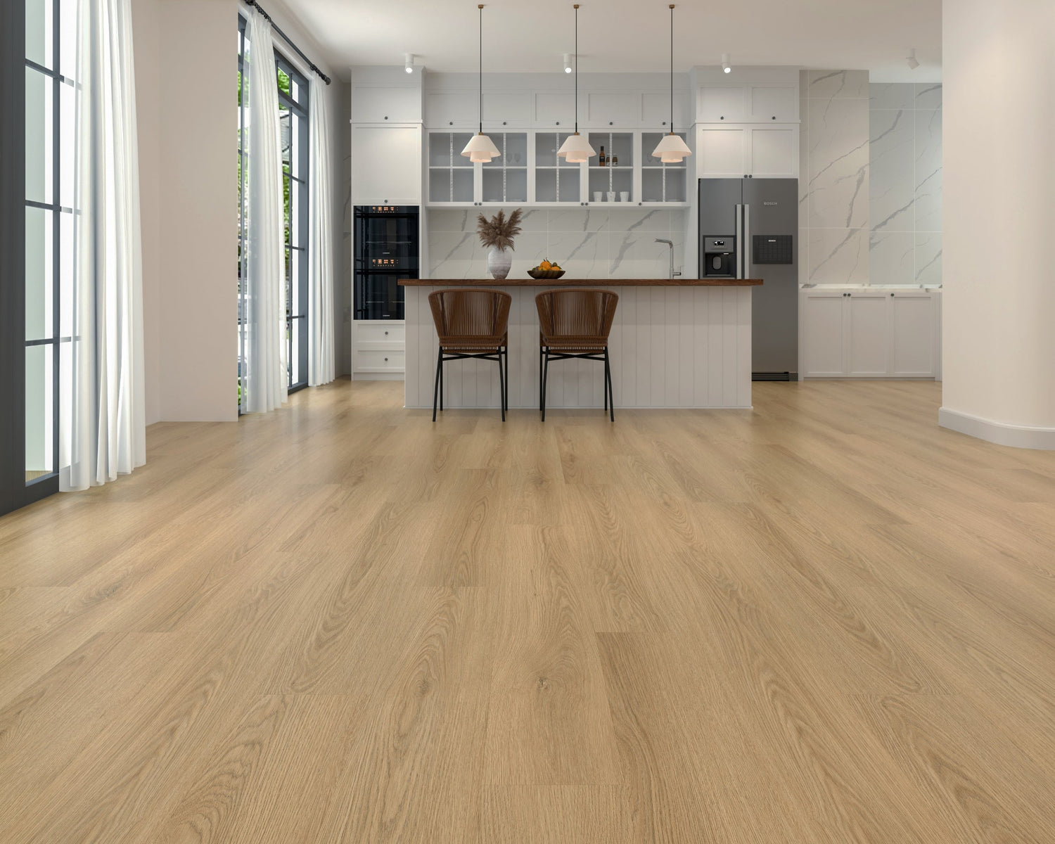 NFD Luxe Grain 12mm Natural Oak Laminate Flooring