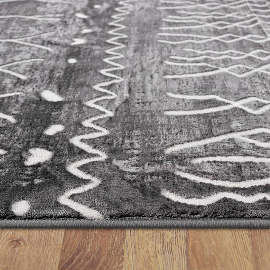 Opera 2825 Dk.Grey Hallway Runner