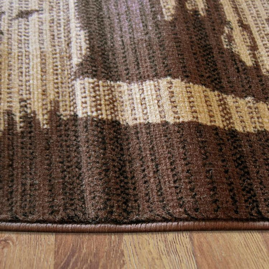 Ruby 2120 Brown Hallway Runner