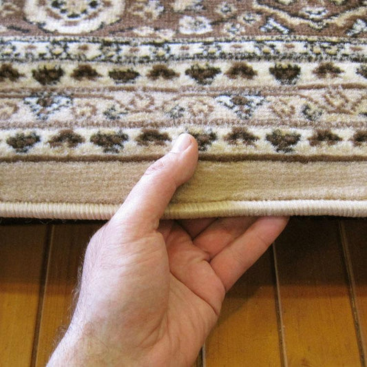 Ruby 6332 Beige Hallway Runner
