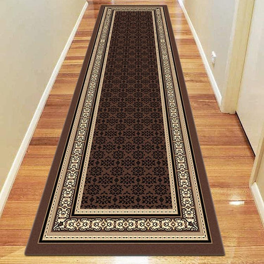 Ruby 6334 Brown Hallway Runner
