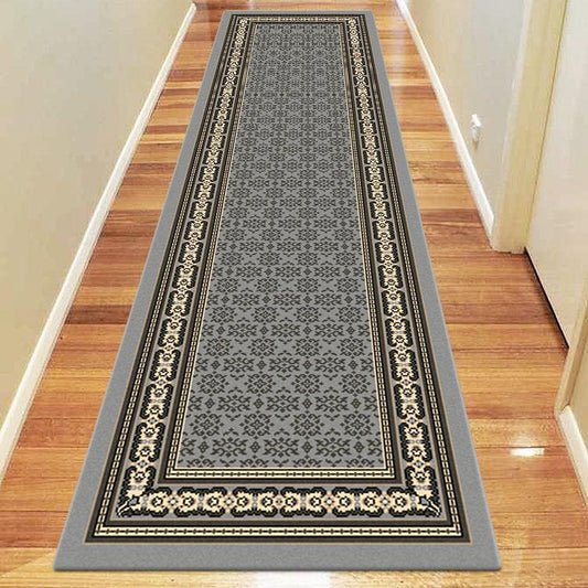 Ruby 6334 Grey Hallway Runner