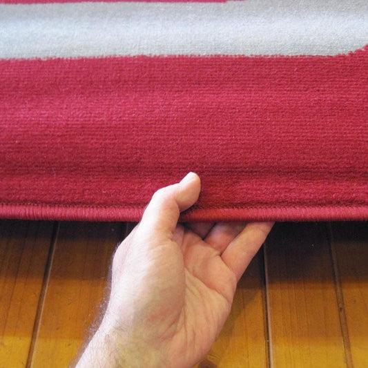 Ruby 6567 Red Hallway Runner