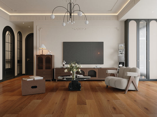 Bonita Collection Flooring (Smoke Brown)