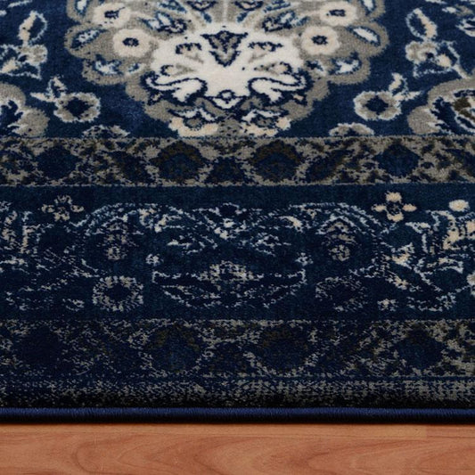 Sahara 100 Navy Hallway Runner