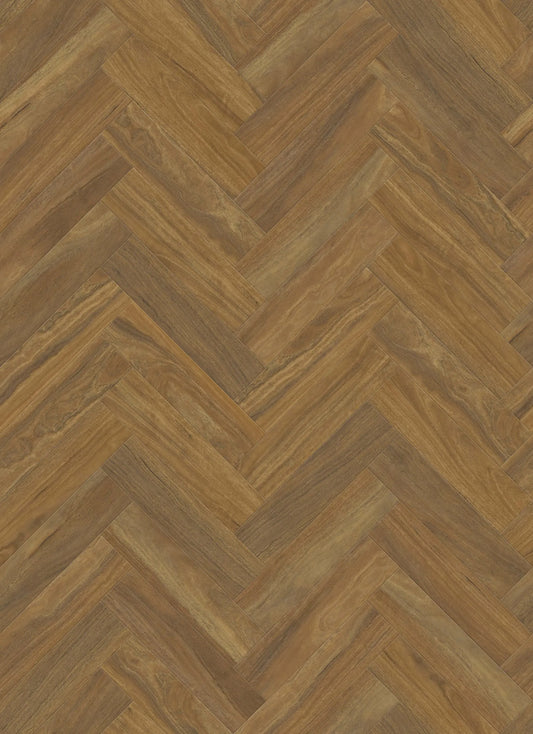 Eco Ornato Herringbone Select Spotted Gum Hybrid Flooring