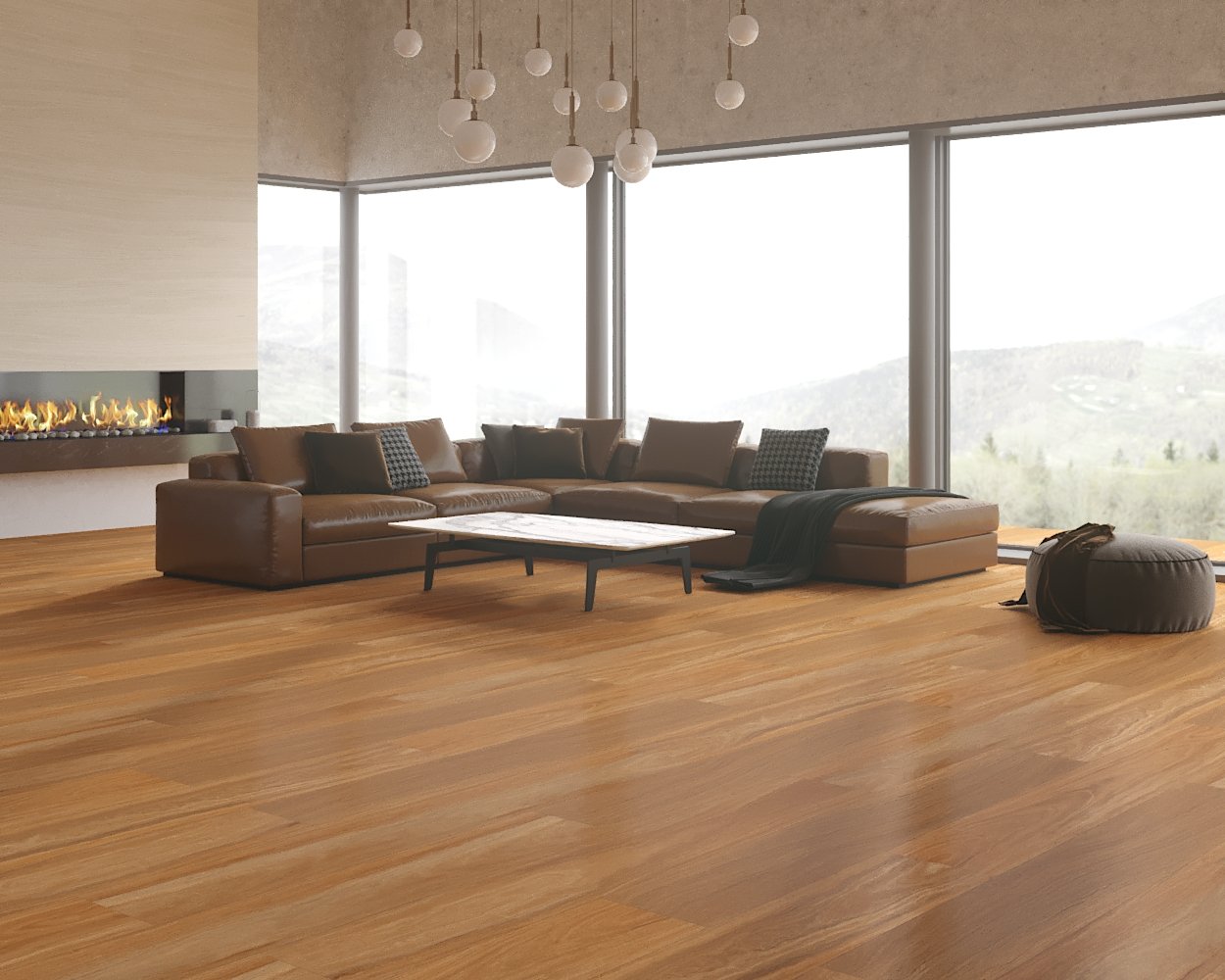 NFD Reaction Spotted Gum Vinyl Plank Flooring
