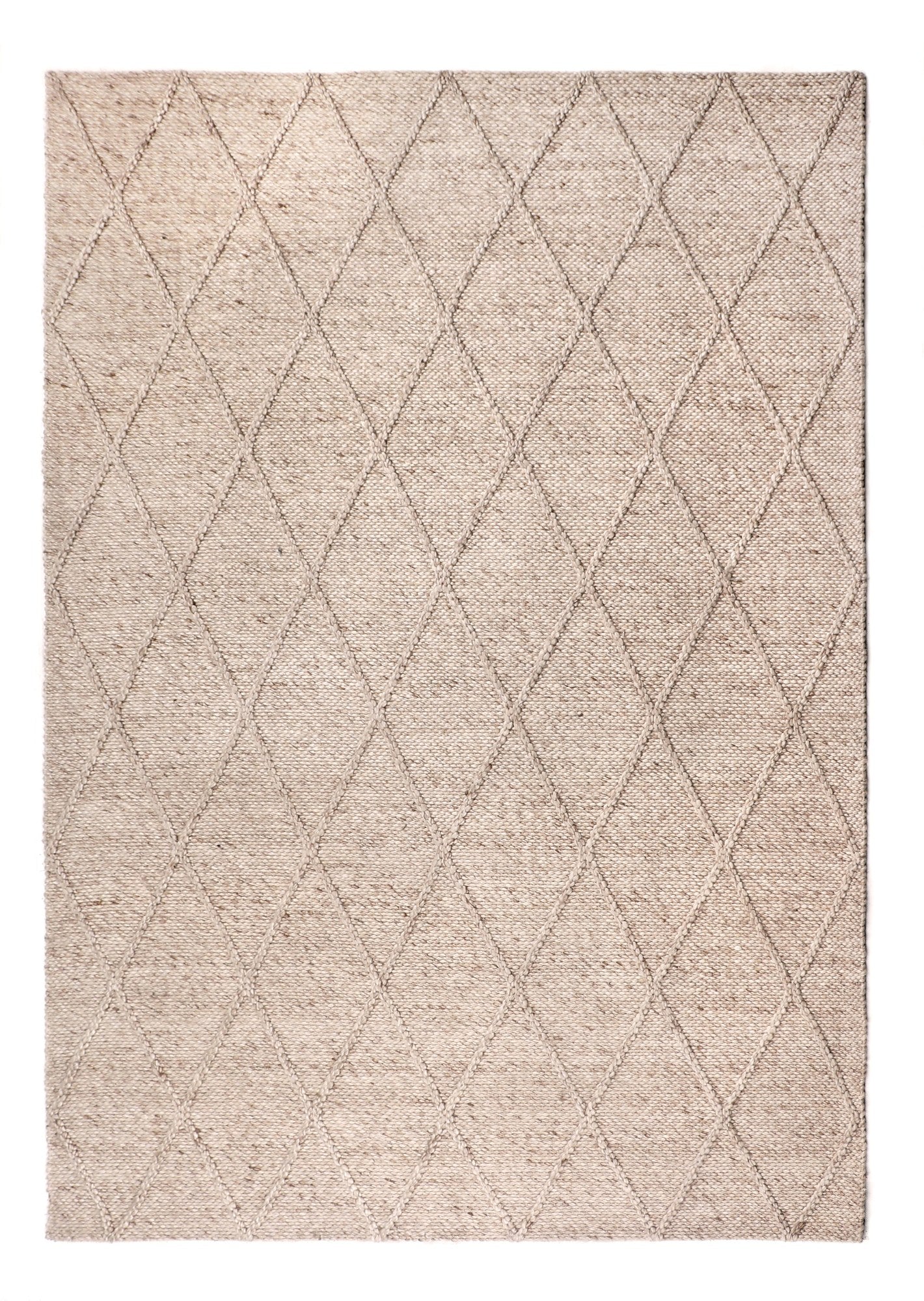 Hallie rug in Oyster – full rug view