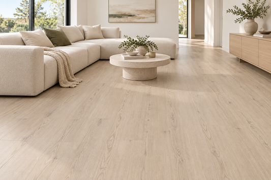 leyton 8mm hybrid weathered birch digitally styled room visual