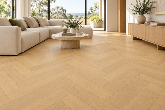 leyton engineered herringbone estate herringbone digitally styled room visual