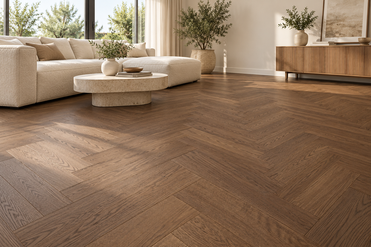 leyton engineered herringbone heritage herringbone digitally styled room visual