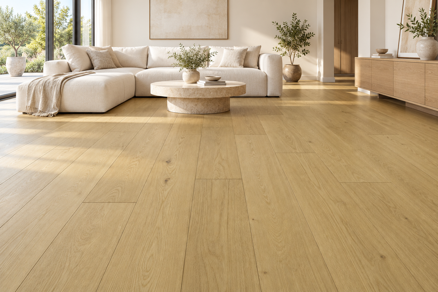 leyton engineered long plank honeygold digitally styled room visual