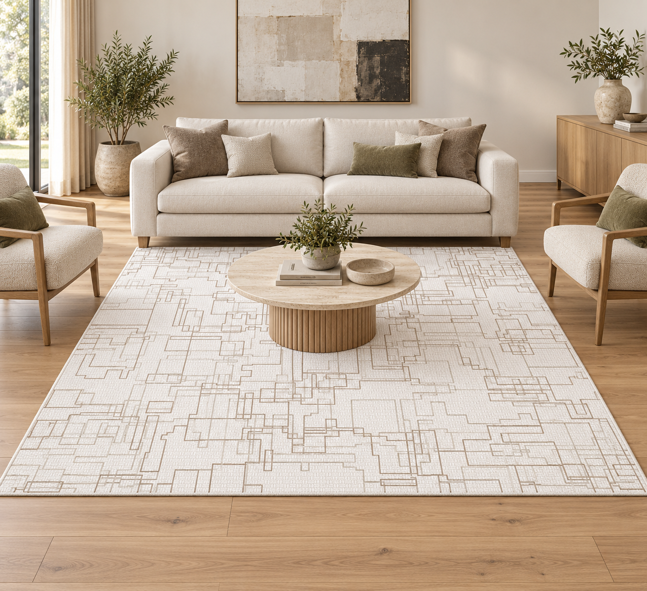 Mable L06A living room — digital room visualisation