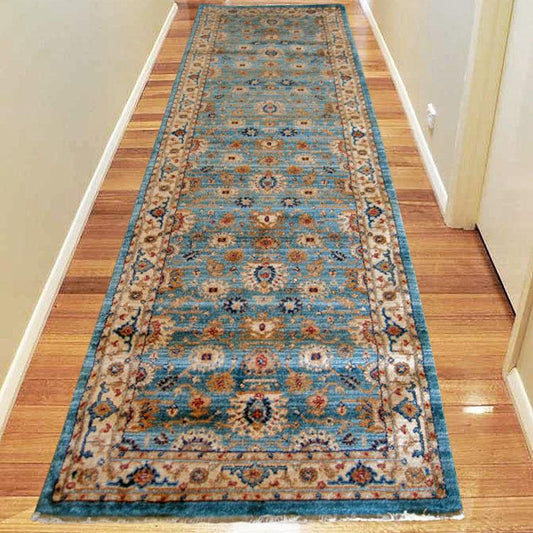 Persian 1260 Blue Hallway Runner