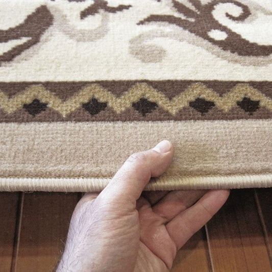 Ruby 1920 Beige Hallway Runner