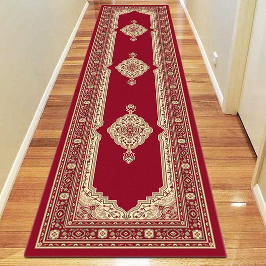 Ruby 6332 Red Hallway Runner