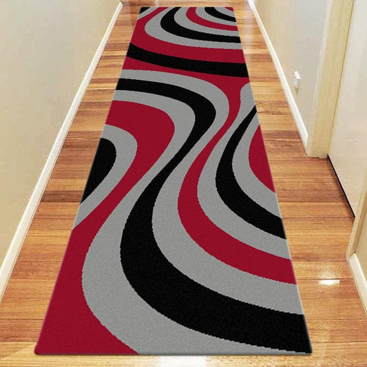 Ruby 6568 Red Hallway Runner